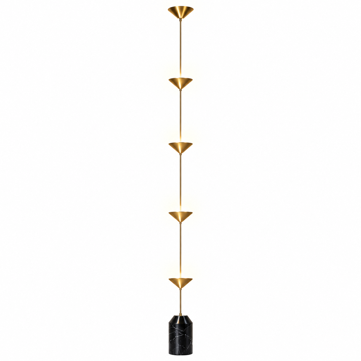Lampadaire Vertical Sculptural — Élégance & Lumière d’Ambiance