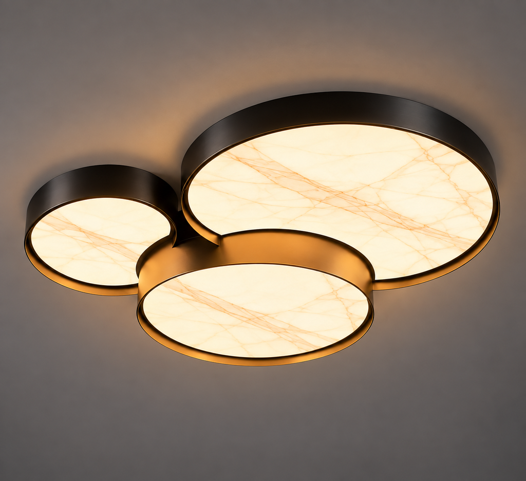 Plafonnier Orbia — Une composition lumineuse qui structure l’espace