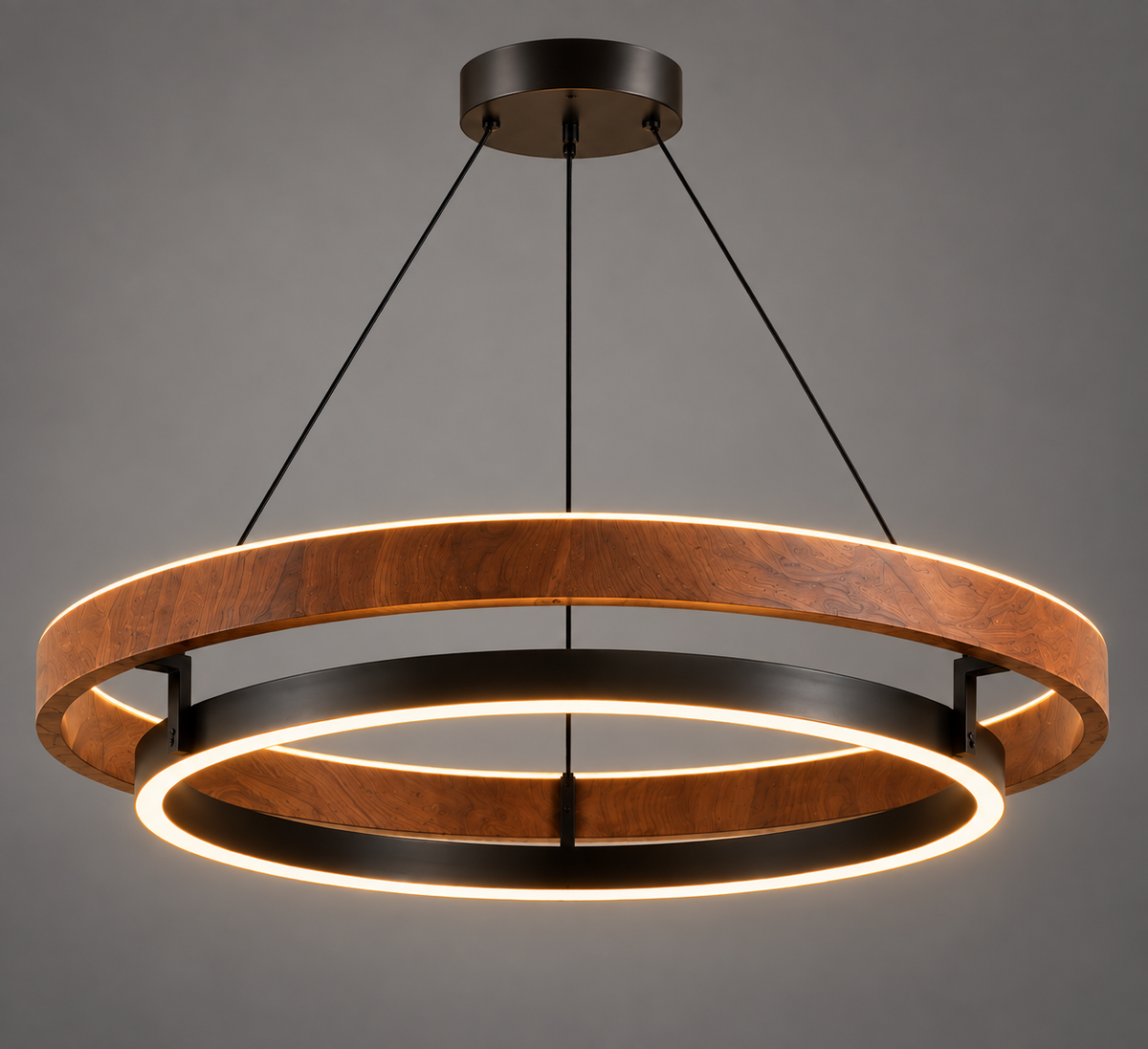 Suspension Armonia — L’alliance du bois et de la lumière