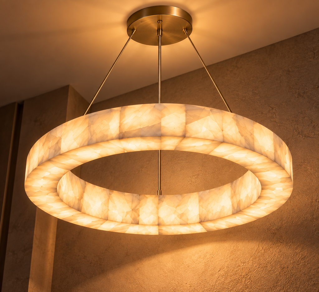 Suspension Halo — La lumière devient architecture