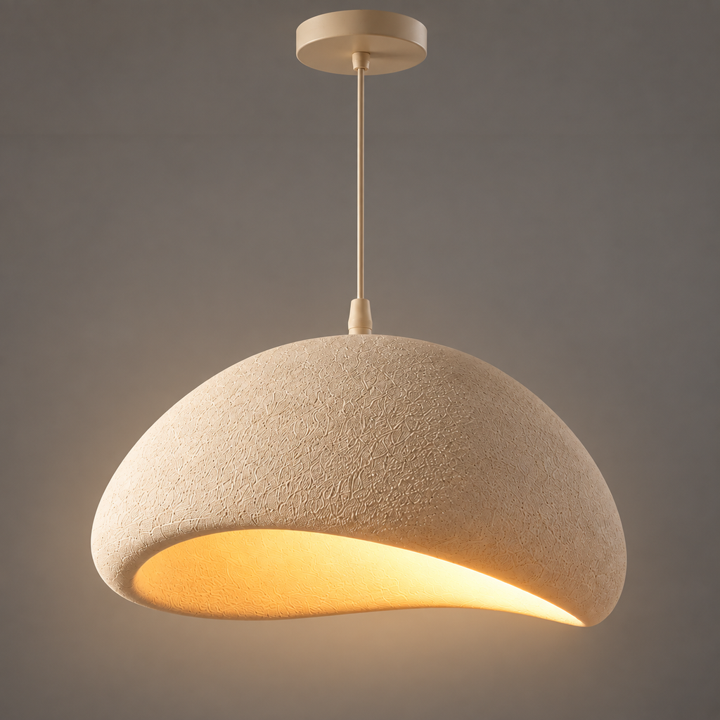 Suspension Halo — La douceur sculpturale au-dessus de votre table