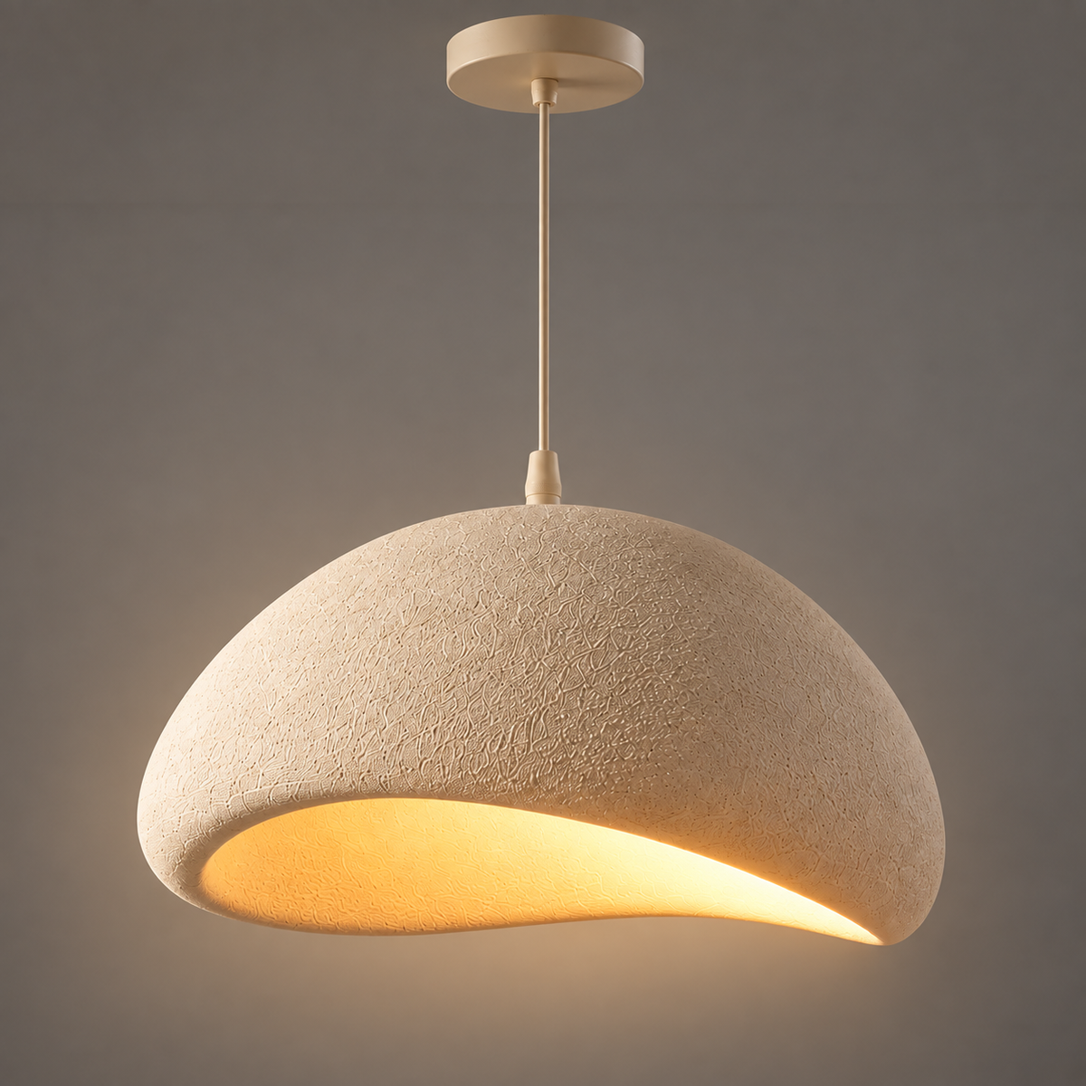 Suspension Halo — La douceur sculpturale au-dessus de votre table