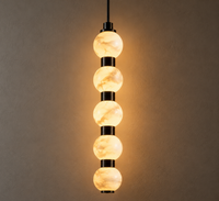 Suspension Althéa — Une lumière sculpturale au charme précieux