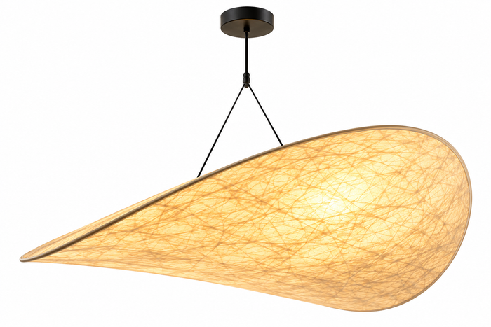 Suspension Aéria — Une sculpture de lumière en apesanteur